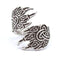 Bague Loup Griffe (Acier)